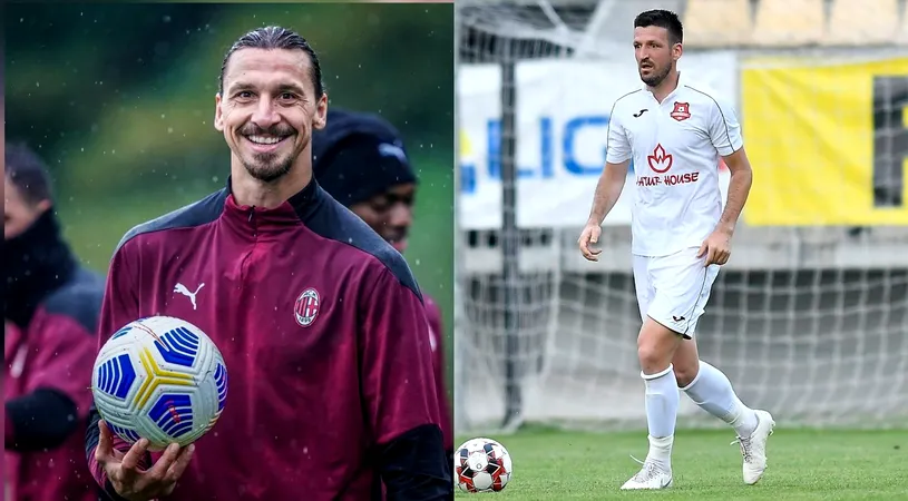 „Zlatan Ibrahimovic al României” joacă în Liga 1 și la 39 de ani: „Singura comparație? Amândoi am făcut judo!” | EXCLUSIV