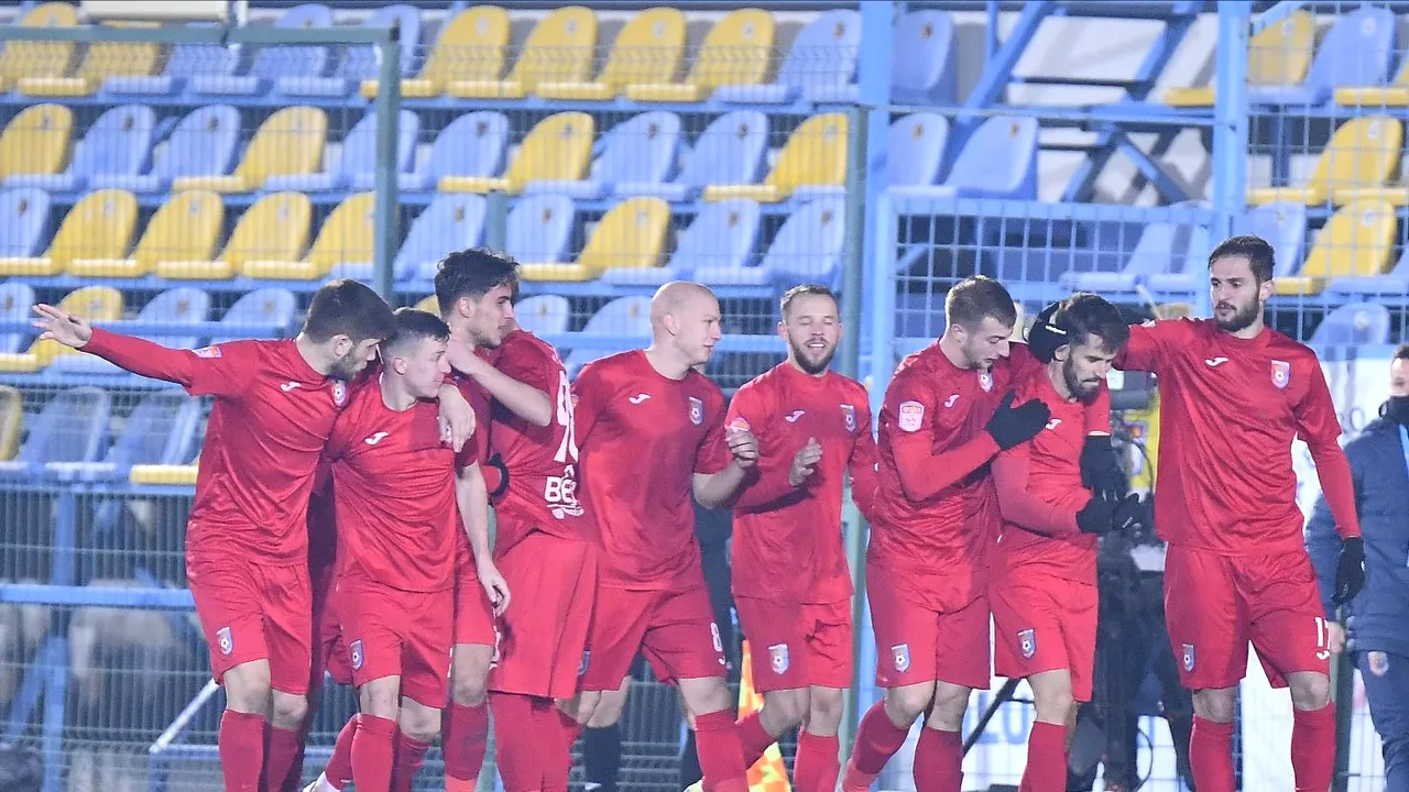 FC Voluntari - Chindia Târgoviște 0-2. Popa și Florea au profitat de gafele din apărarea adversă și au urcat echipa lui Emil Săndoi pe loc de play-off