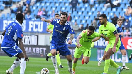 Poli Iași - FC U Craiova 0-0. Remiză albă la debutul antrenorilor Tony da Silva și Eugen Trică! Ambele echipe rămân pe locuri de baraj