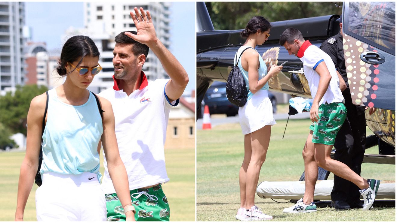 Novak Djokovic și Olga Danilovic, surprinși în ipostaze inedite la United Cup! Ce s-a întâmplat în prima zi a turneului pe echipe mixte din Australia. FOTO & VIDEO