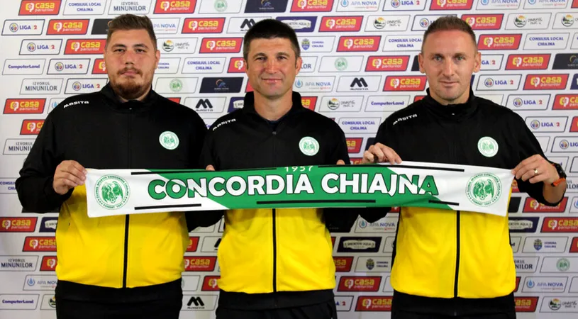 Andrei Cristea este noul antrenor al Concordiei. Echipa din Chiajna are și un nou antrenor secund, dar și alt team-manager