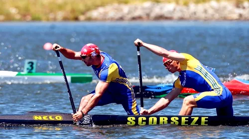 Echipajul masculin de canoe dublu, medalie de argint la CE din Portugalia