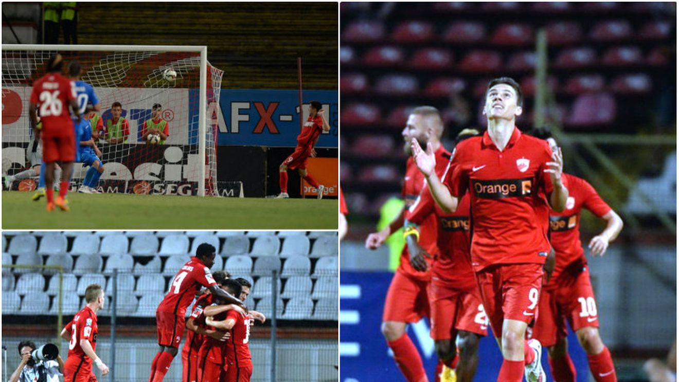 Unii cu Robbie, alții cu Roti. Seara fanilor lui Dinamo a fost salvată de Dorin Rotariu, singurul marcator în victoria 1-0 cu CSU Craiova
