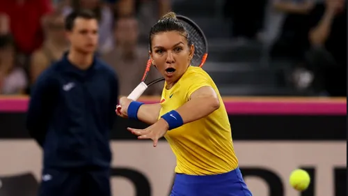 Nu din nou, Simona! Liderul mondial s-a plâns că a întâmpinat probleme fizice în timpul meciului din Fed Cup