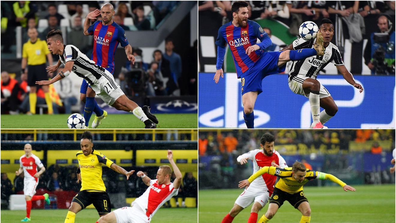 "Bătrâna Doamnă" le-a dat o lecție catalanilor și se califică în semifinale. AS Monaco merge în "careul de ași" din Champions League, alături de Real și Atletico
