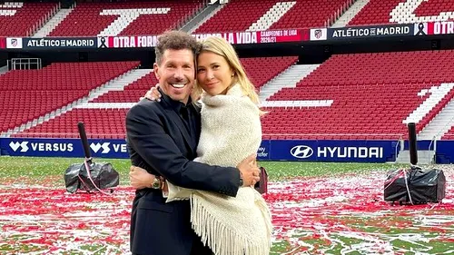 Diego Simeone, surpriză de la Carla Pereyra după ce a câștigat titlul cu Atletico Madrid! Ce i-a pregătit soția mai tânără cu 16 ani | VIDEO & FOTO