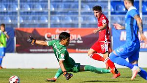 Ahmed Bani, euforic după primul gol încris în tricoul lui Dinamo. „Sperăm să putem întoarce partida cu FCSB din Cupa României”