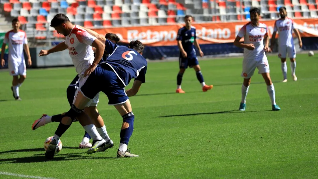 Steaua - CSM Slatina, amical în Ghencea. Oltenii au condus, dar echipa lui Daniel Oprița a întors și a câștigat