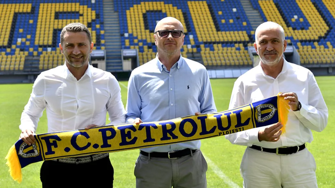 Leo Grozavu, prezentat oficial la Petrolul. 