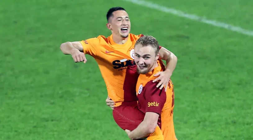 Olimpiu Moruțan, gol senzațional în meciul Galatasaray - Gaziantep! Comentatorul partidei, reacție fabuloasă: „Moruțan! Moruțaaaan! Moruțaaaaaaaan!” | VIDEO