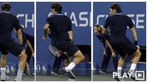 BREATHTAKING!** VIDEO / Vezi ce lovitură fabuloasă a reușit Federer la US Open!