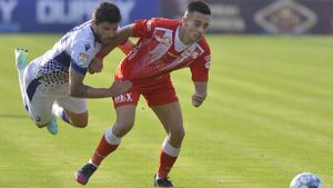 Filip Dangubic, un prim gol de trei puncte pentru UTA: „M-am întors în România să demonstrez ceea ce pot”