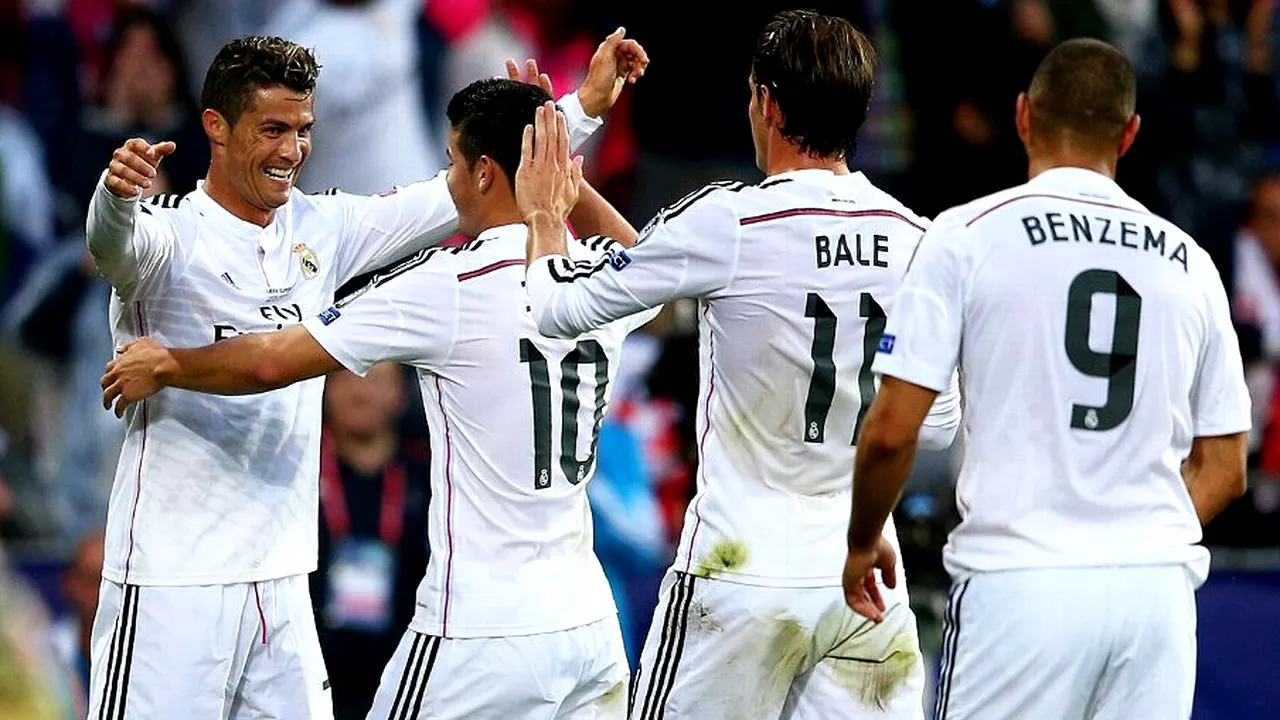 Realul, la un singur punct de Barcelona! Getafe - Real 1-5. Bale, Benzema și Ronaldo, pe lista marcatorilor