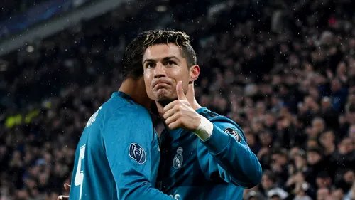 Reacția lui Cristiano Ronaldo după recitalul pe care l-a dat în meciul cu Juventus: 