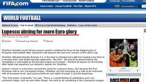 FIFA îl laudă pe...`Il Lupe`!**