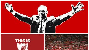 FOTO - Coregrafie impresionantă pregătită de fanii lui Liverpool la meciul cu United. Omul care a schimbat istoria clubului, omagiat pe Anfield