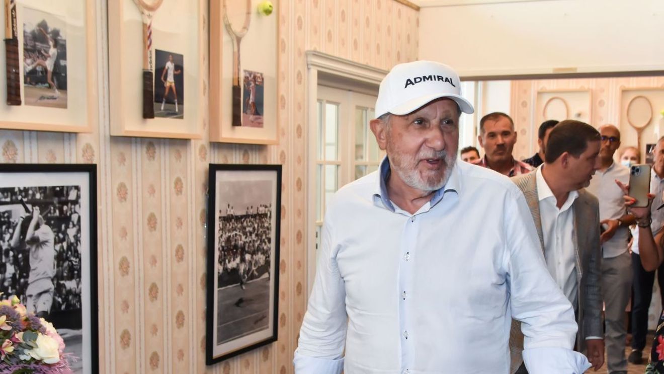 Ilie Năstase, aproape de tie-break-ul vieții. Legenda tenisului mondial și-a inaugurat expoziția „Tie-break 76”, la Ateneul Național Iași. „Săgeți” către primarul general Nicușor Dan | SPECIAL
