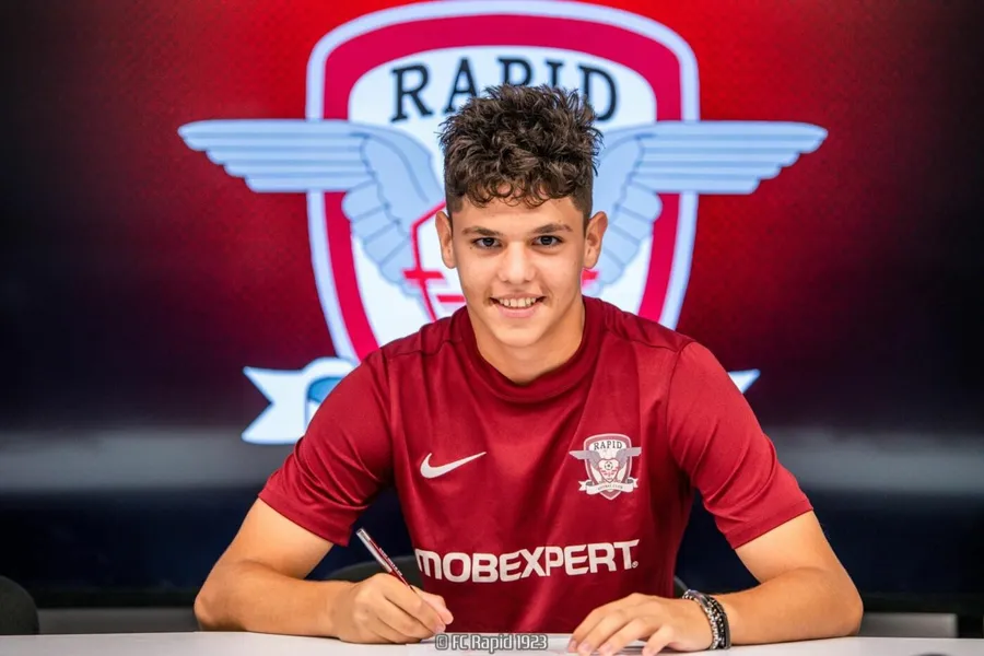 Andrei Dima (sursă foto: fcrapid.ro)