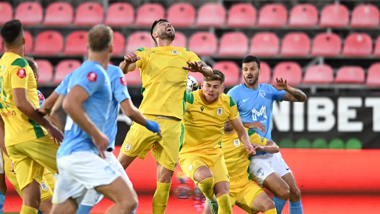 FC Voluntari - CS Mioveni 3-1! Trupa lui Flavius Stoican rămâne cu o singură victorie în sezonul 2022 - 2023