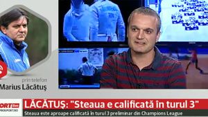 VIDEO EXCLUSIV | Lăcătuș nu a fost impresionat de jocul Stelei, dar crede că echipa lui Rădoi e calificată: "E deja în turul trei!" Ce spune "Fiara" despre Hamroun