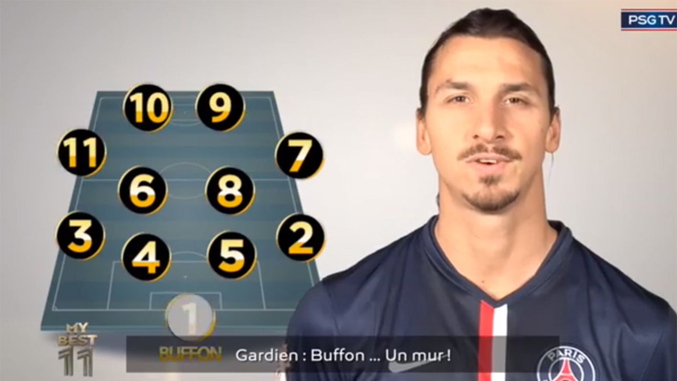 VIDEO | Ibrahimovic și-a ales "Dream Team"-ul. A fost coleg cu 10 din 11 jucători. "Surpriza" lui Zlatan pentru ultimul post