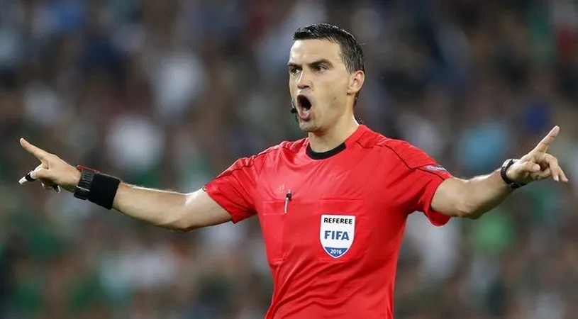 Ovidiu Hațegan, din nou pe prima treaptă a fotbalului european. Ce partidă din Liga Națiunilor va arbitra centralul român