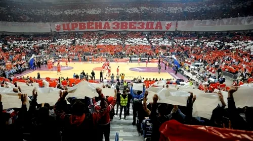 VIDEO | Nebunie la Belgrad! Cum au trăit vecinii meciul de baschet dintre Steaua Roșie și CSKA Moscova, în sferturile de finală ale Euroligii