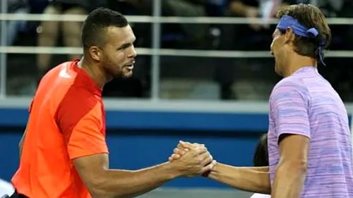 Nadal a revenit, după trei luni de absență. Victorie spectaculoasă cu Jo-Wilfried Tsonga