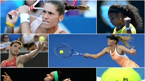 Australian Open, prima zi | Victorii lejere pentru favoriți, surprizele zilei și culoar ivit pentru Monica Niculescu. Apariția Serenei Williams rămâne pe retină