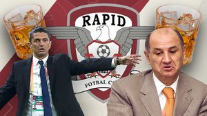 Dinastia petrecăreților de la Rapid. Moștenirea grea a fotbaliștilor giuleșteni care trec peste nereușite cu băutură și femei l-a lovit crunt și pe Răzvan Lucescu: trei jucători ai săi s-au distrat când nu trebuia, pe doi i-a dat afară, iar unul a devenit erou în anul UEFAntastic! EXCLUSIV