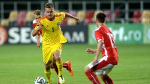 Succes important pentru "tricolorii" mici! România U21 - Țara Galilor U21 2-1. Hodorogea și Alex Ioniță au marcat, Cojocaru a apărat un penalty
