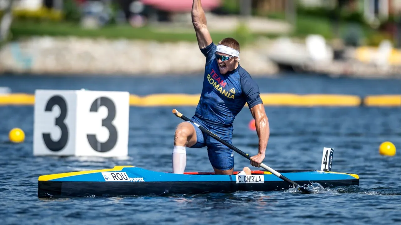 Cătălin Chirilă, performanță senzațională la Campionatele Mondiale! Românul a cucerit medalia de aur la kaiac-canoe, după o cursă fabuloasă