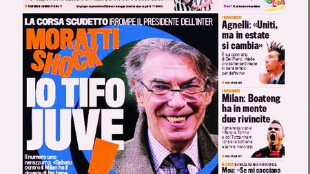 Cine ar fi crezut?** Moratti ține cu Juventus