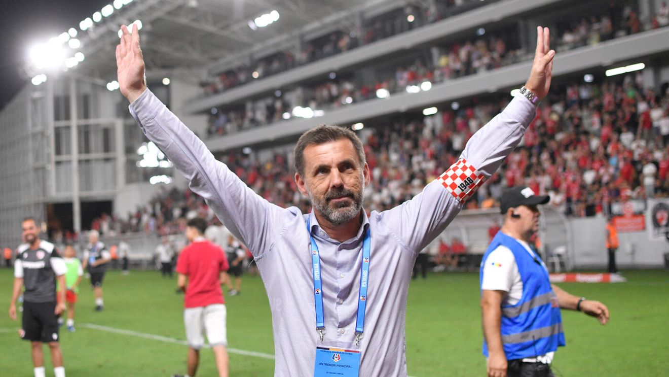 Dinamovistul Zeljko Kopic, la borna 100 în Superliga! A intrat în grupul select al antrenorilor care-l cuprinde pe Bergodi, Napoli, Uhrin și Charalambous