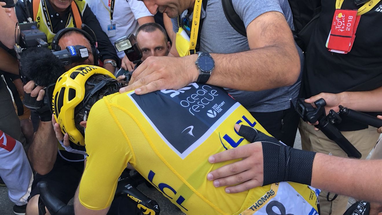 Un galez a câștigat pe Alpe d'Huez. Chris Froome nu a putut, Geraint Thomas a luat victoria și a rămas fără cuvinte. Incidente pe cățărarea celor 21 de viraje: Nibali a căzut din cauza spectatorilor, iar Froome a fost huiduit