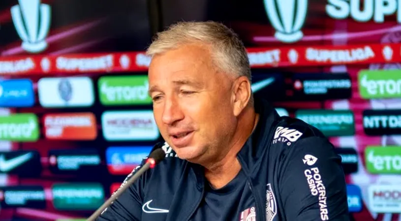 E decisiv meciul cu Soligorsk pentru Dan Petrescu? Declarația ciudată a antrenorului de la CFR Cluj: „Să nu mă caute prin tribună!”