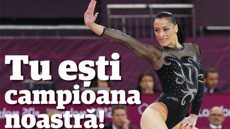 Sala a văzut-o de AUR!** Ponor a fost văzută de spectatori mai bună decât americanca de pe locul 1! Cătălina a intrat în istoria gimnasticii românești