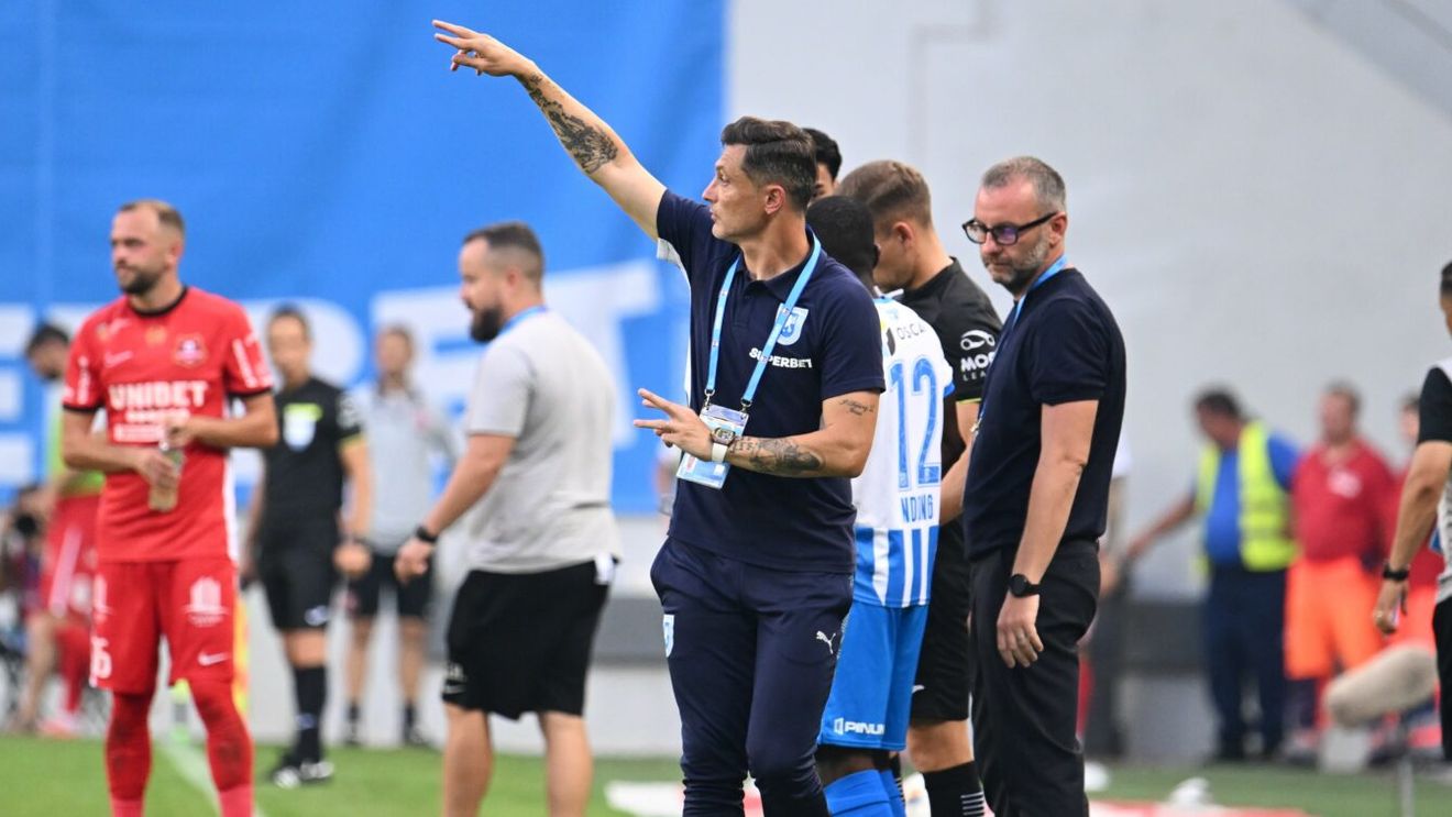 Mirel Rădoi a tras concluzia după victoria chinuită a Craiovei: „Echipele mari câştigă şi când joacă prost”