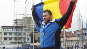 Andrei Gag - titlu național la greutate (20,52 metri) și barem îndeplinit pentru Campionatele Mondiale de atletism