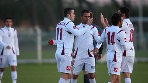 Rapid - Banik Ostrava 2-2!** Meci întrerupt în minutul 85 din cauza unei bătăi generale!