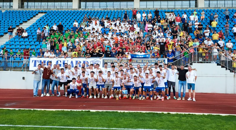 CSM Târgu Jiu, debutantă în Liga 4, a câștigat campionatul cu victorii pe linie și având golgheter care a marcat nu mai puțin de 66 de goluri. ”Am mai păstrat câteva și pentru baraj”