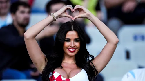 Ivana Knoll, cea mai înfocată fană a Croației, promisiune după ce croații s-au calificat la EURO 2024. Românii vor avea ocazia să dea nas în nas cu modelul internațional. GALERIE FOTO