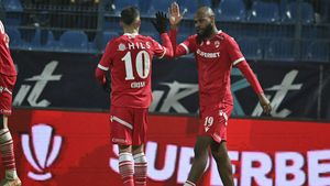 Eroul Hakim Abdallah, reacție temperată după ce a dat două goluri în Unirea Slobozia - Dinamo 1-3