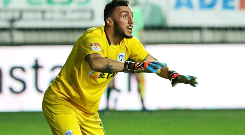 Mirko Pigliacelli vrea să plece de la Craiova: „Simt nevoia să joc din nou în Italia”