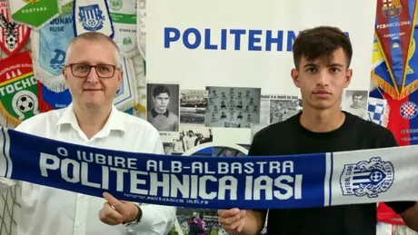 Poli Iași a mai făcut un transfer. Moldovenii l-au adus pe mijlocașul Ionuț Pelivan, fost la Farul: ”Mult succes în Copou”