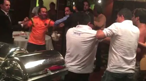 VIDEO | Incidente înaintea „sfertului” de la Fortaleza: fiul președintelui columbian și prietenii săi s-au încăierat cu suporterii brazilieni într-un restaurant