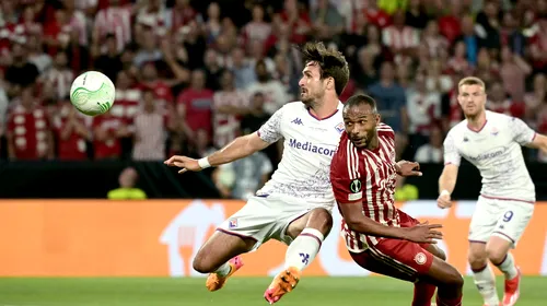 Eroul El Kaabi, mesaj special după Olympiacos – Fiorentina 1-0. Ce a transmis cel care a adus primul trofeu european pentru o echipă din Grecia