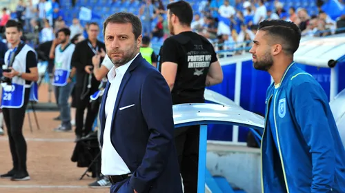 Un atacant de la Craiova, îmbrăcat de italieni cu o manta de laude: „Crește de la meci la meci grație lui Devis Mangia”