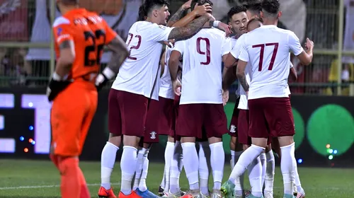 CS Mioveni – Rapid 0-2, în etapa 2 din Liga 1 | Final de meci! Giuleștenii se impun prin golurile lui Grigore și Bălan