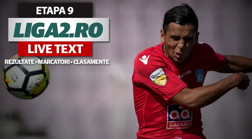Snagovul se detașează în fruntea Ligii 2, Petrolul rămâne pe locul 2.** ASU Poli scoate doar o remiză în Colentina, iar Chindia trece la limită de Brăila. Rezultatele etapei a 9-a